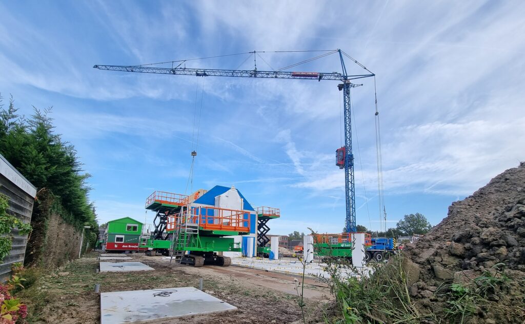 Bouw Zeeheldenbuurt 16 oktober 2024. (foto: Arco van der Lee)